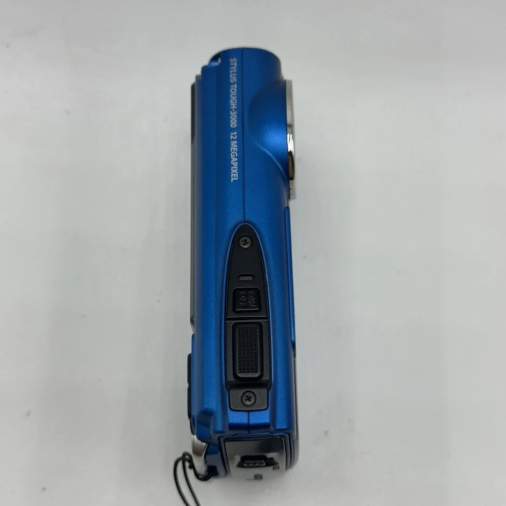 Olympus Stylus Tough-3000 Blue Digital Camera - 12.0 MP 3.6x Zoom - Tested